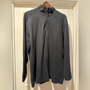 Men’s Black Quarter-Zip Pullover Calvin Klein